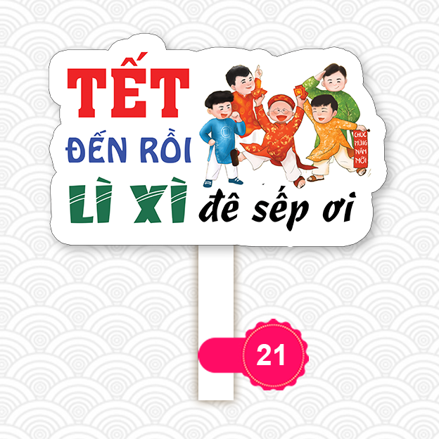 Bảng hashtag Tết - Tất niên MS 21