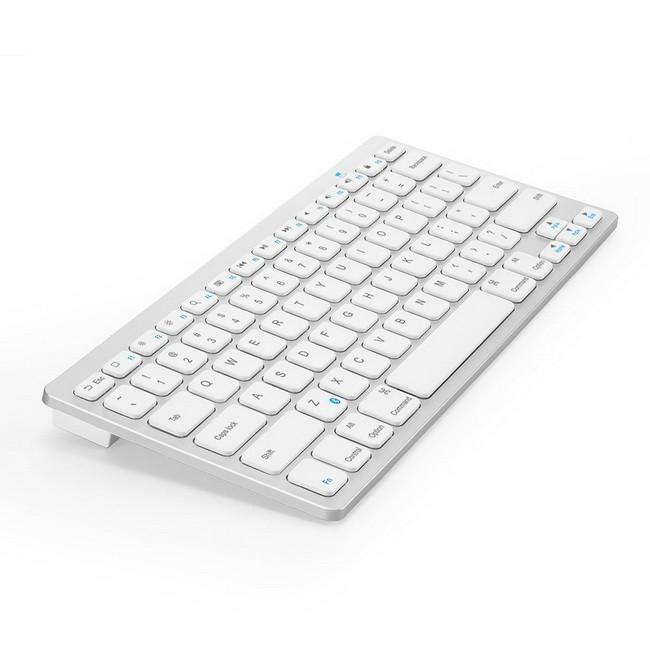 Bàn phím không dây kết nối bluetooth - Bàn phím không dây laptop, máy tính bảng, máy tính để bàn.