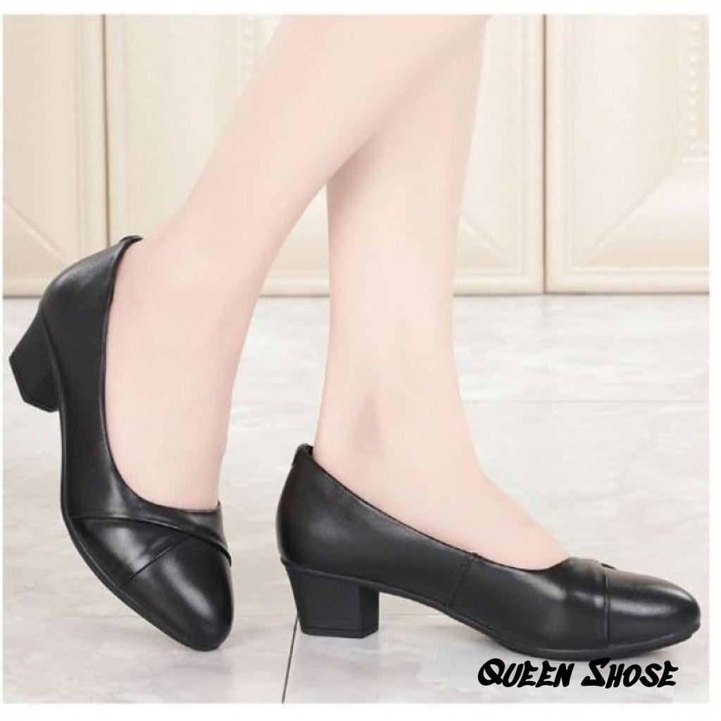 giày nữ - giày búp bê đế 3cm chất da cực mềm From chuẩn size 36 - 40 Hàng vnxk