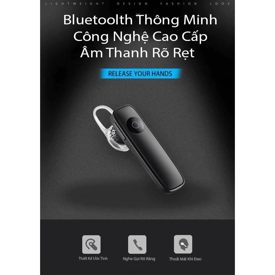 Tai Nghe Bluetooth Thông Minh Tích Hợp Mic M165 Thu Âm Và Truyền Tải Âm Thanh Tốt