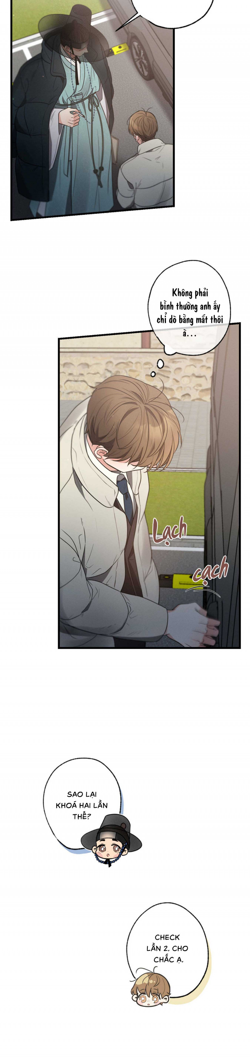 cố ý sơ xuất yêu đương chapter 27.5 13