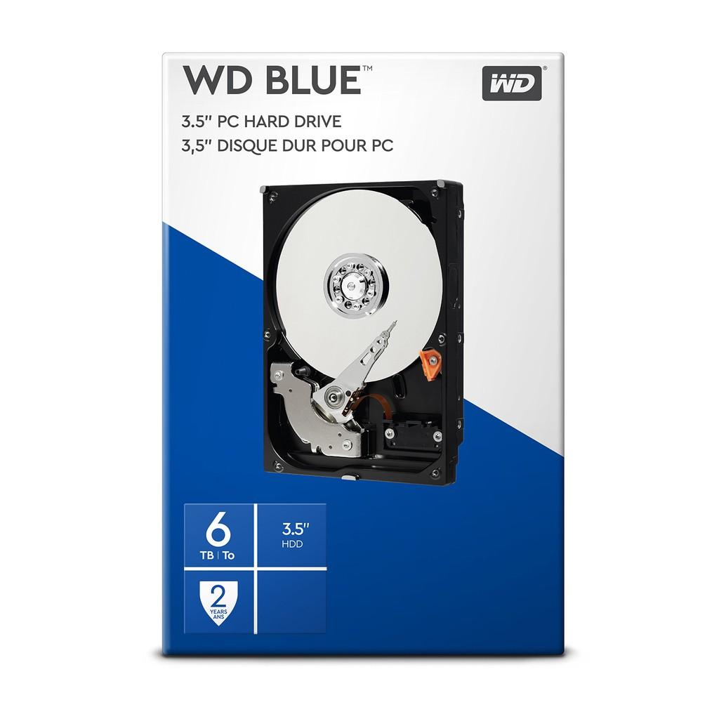 Ổ cứng 6TB Blue, dòng ổ cứng cực mát, bh 2 năm chính hãng