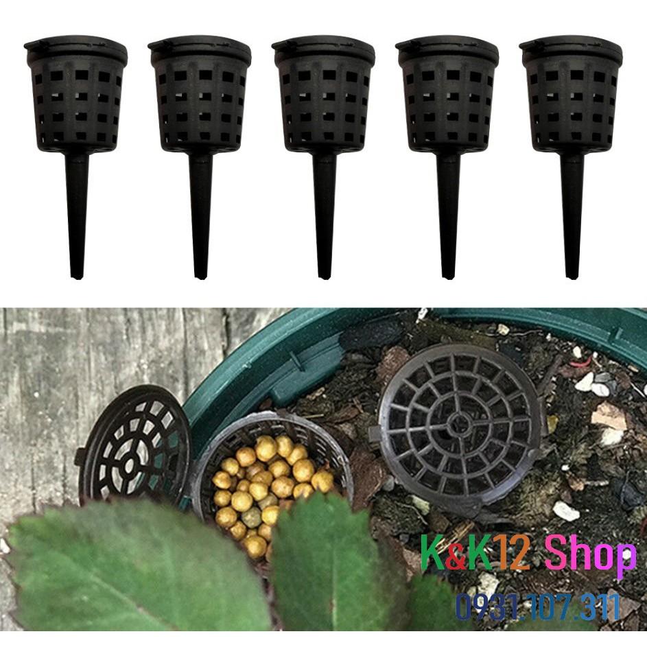 Cốc bón phân tan chậm cho bể thủy sinh- rổ bón phân cho cây bonsai- hộp đựng phân bón cây cảnh.