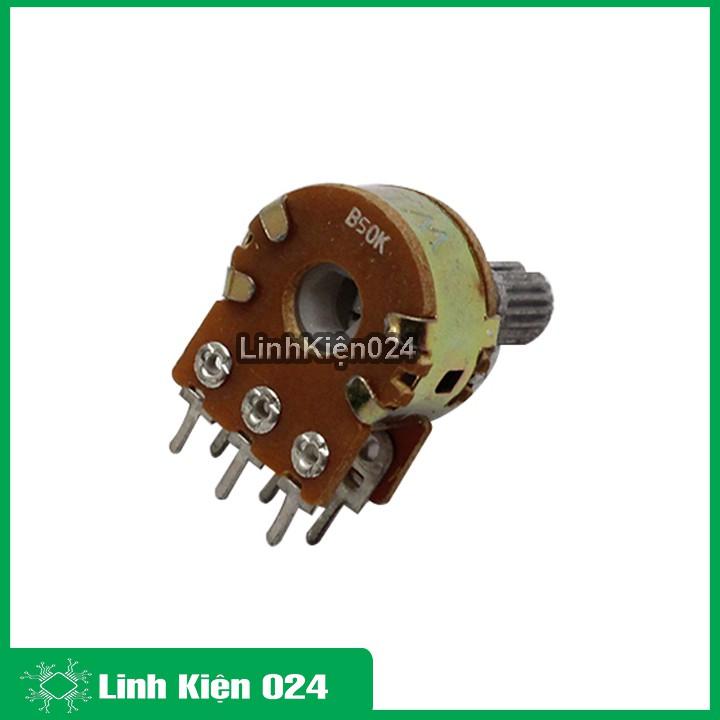 Bộ 5 biến trở Volum, triết áp Đôi 50K