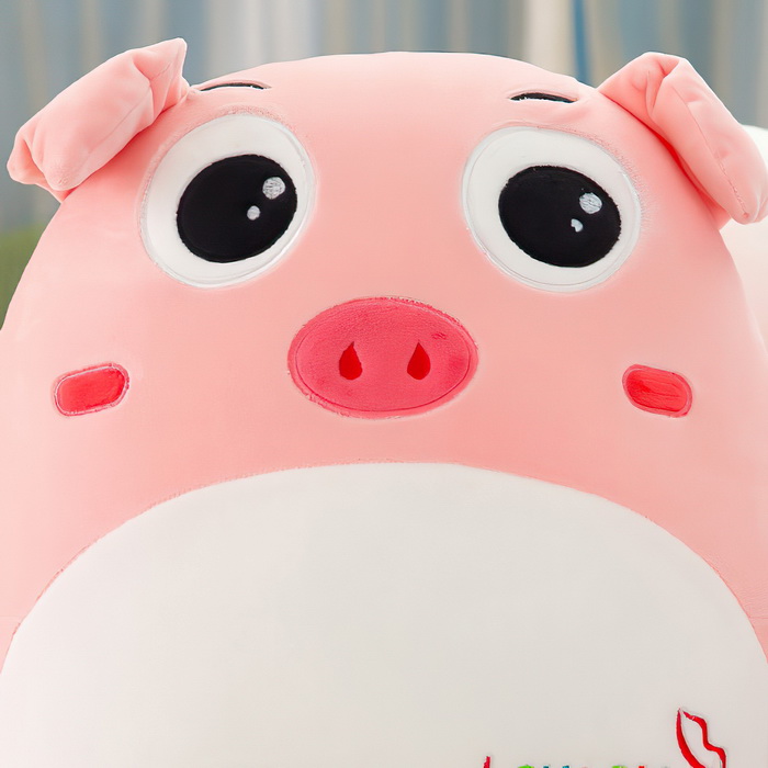 Gấu bông heo LOVE PIG cute 40cm TNB219 Mẫu 2, Heo bông ngộ nghĩnh đáng yêu