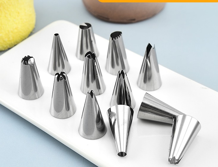 Trọn Bộ Dụng Cụ Bắt Bông Kem Làm Bánh Sáng Tạo Cho Baker, Khuôn Kem Sắc Nét, Giá Tốt Nhất