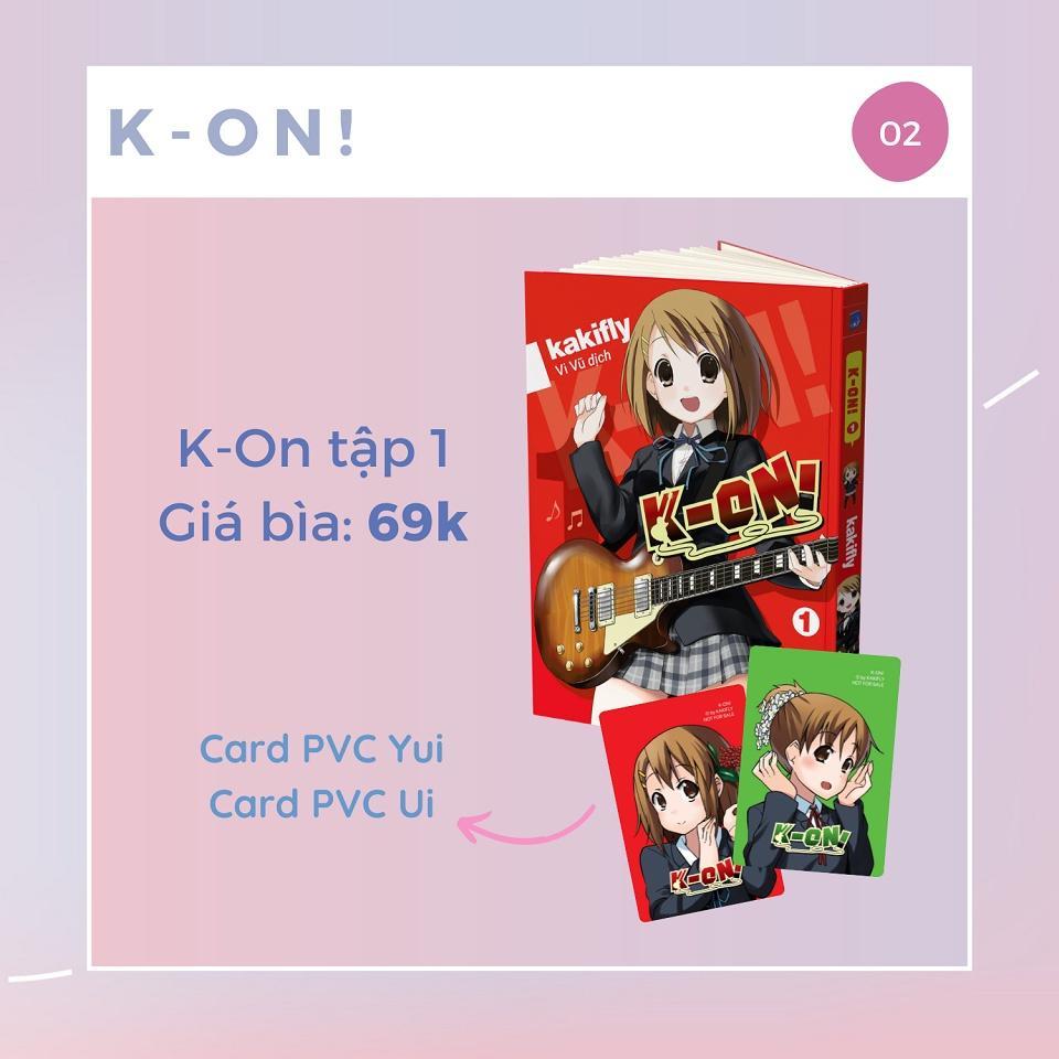 Sách K-On ! - Bản Quyền
