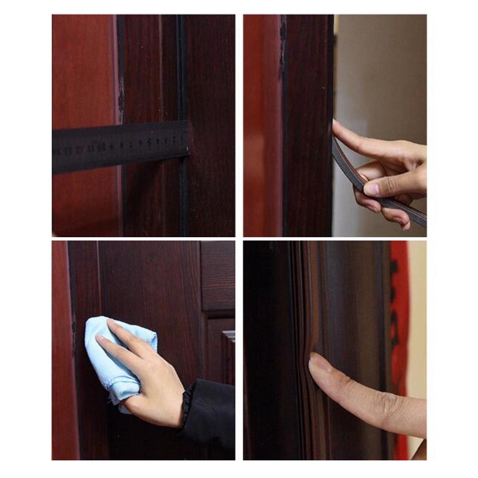 Universal Garage Door Seal Strip DIY Weather Sealing Strip for Garage Door Self Adhesive Foam Window Seal Strip