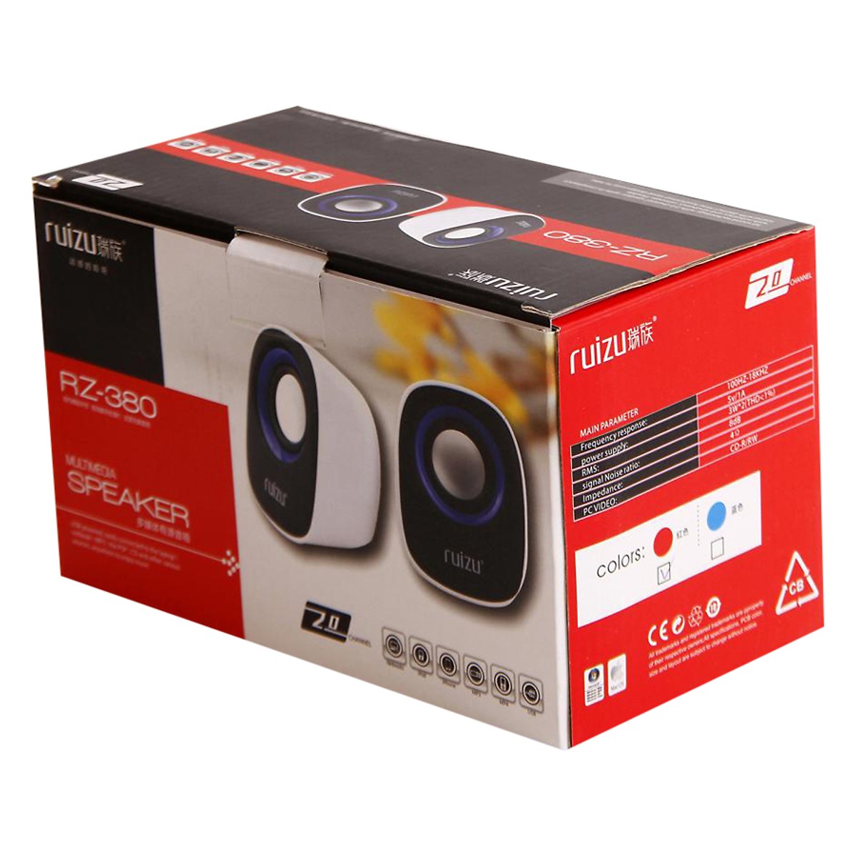 Loa Vi TÍNH RZ-380 (6W) - HÀNG CHÍNH HÃNG