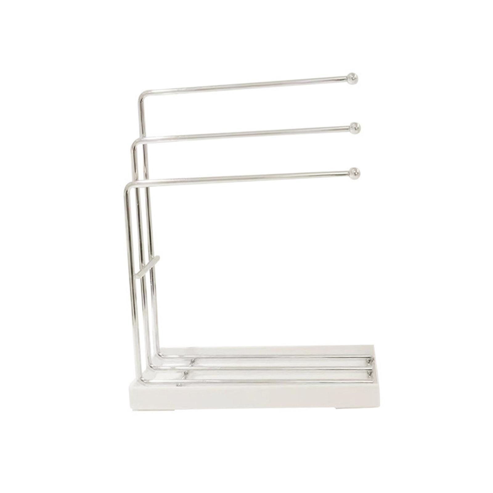 Sink Drain Tray Organizer Sink Drain Rack for Kitchen Countertop