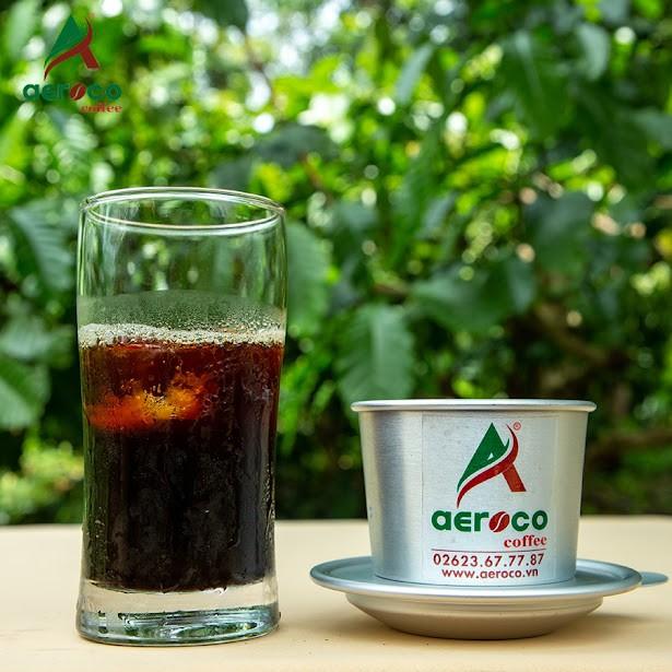 Cà phê AEROCO A8, gói 250g, pha phin, nguyên chất 100% rang mộc hậu vị ngọt thơm quyến rũ