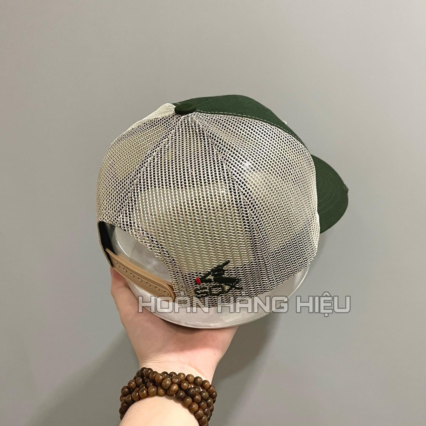 Nón kết, mũ lưỡi trai Chicago vải kaki phối lưới form đứng chuẩn thời trang đường phố cao cấp