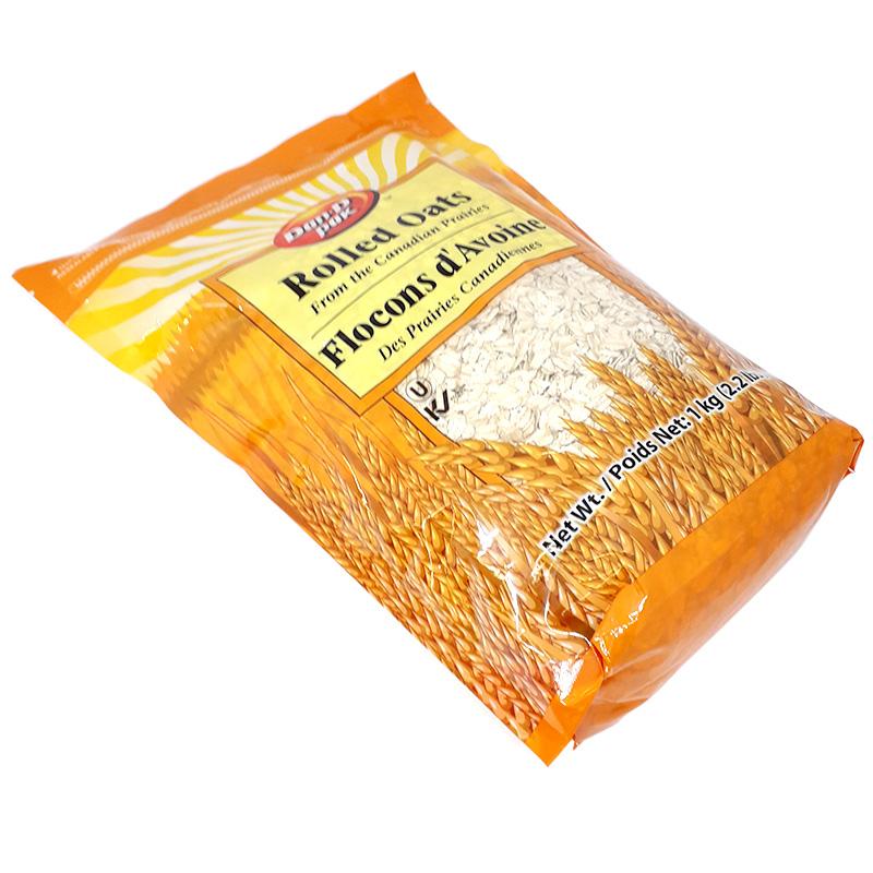 YẾN MẠCH CÁN MỎNG ROLLED OATS CANADA 1 KG