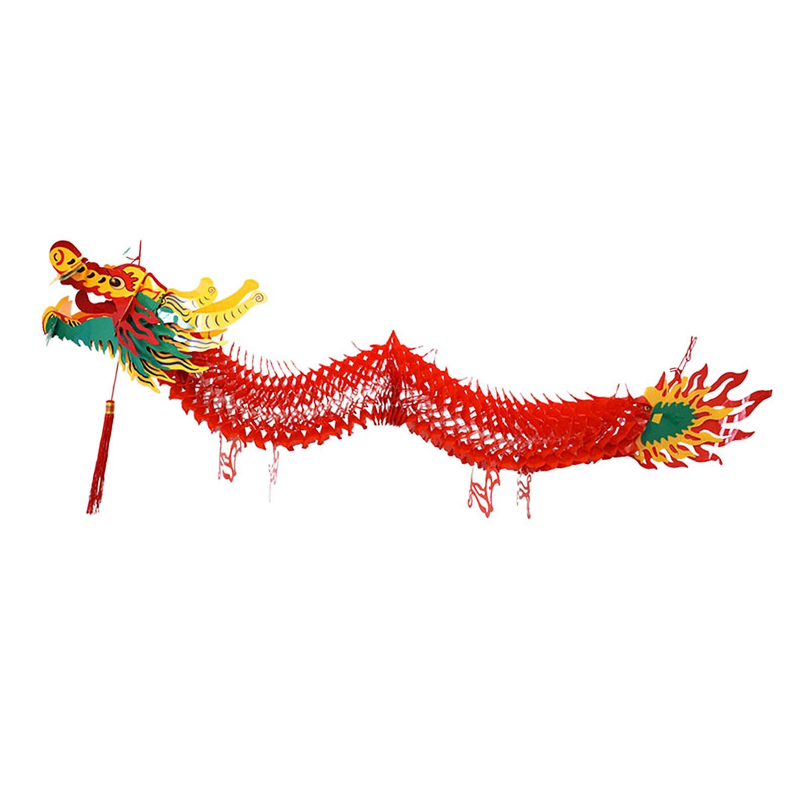 Spring Festival Dragon Lantern Restaurant Paper Dragon Decorative