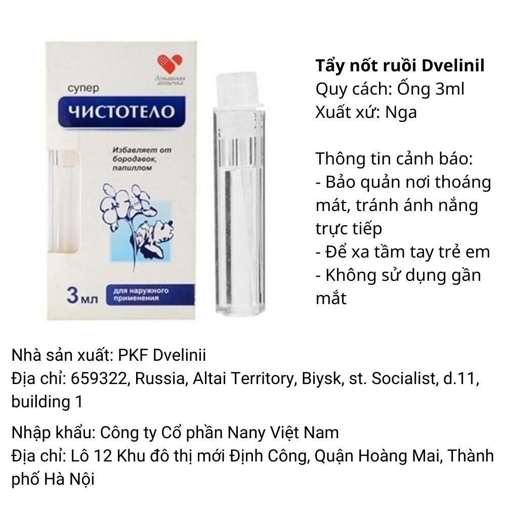 Combo tẩy nốt ruồi xóa mụn ruồi tại nhà Dvelinil nhập khẩu Nga và gel mờ sẹo Kem ngăn sẹo nga klirvin, kem ngừa sẹo, lồi, thâm, sẹo rỗ lâu năm, Serum tẩy nốt ruồi, mụn cóc, mụn thịt, tàn nhang, sẹo lồi Dvelinil