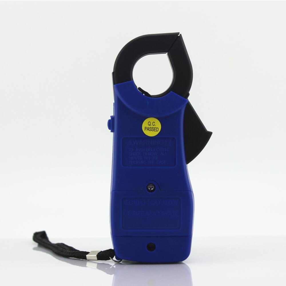 Generic Digital Multimeter LCD Clamp AC DC Voltage Current AMP OHM Resistance Pen Tester Ammeter Voltmeter Checker Blue