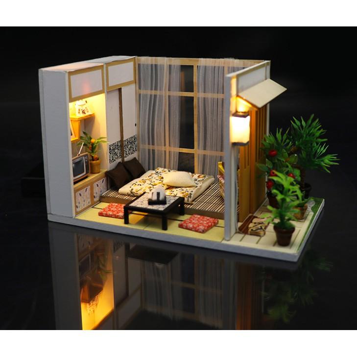 HN * Lắp ghép nhà búp bê - Căn phòng phong cách Nhật - Charming Room