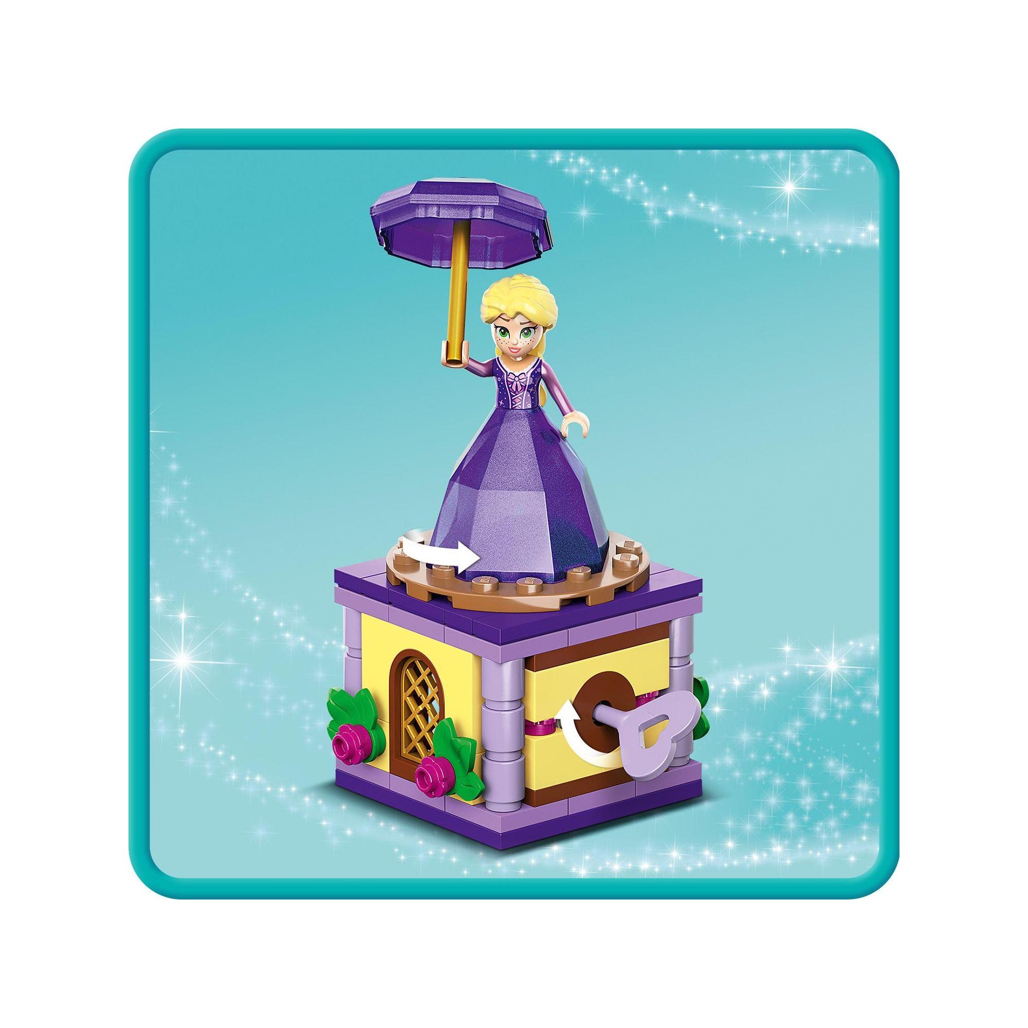 LEGO Disney Princess 43214 Hộp Xoay Công Chúa Rapunzel