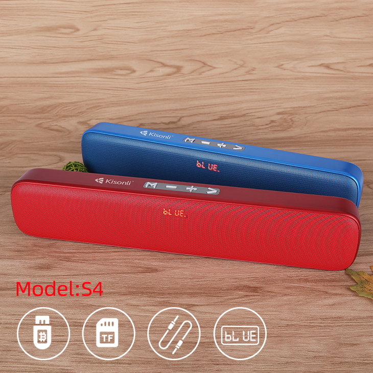 Loa Bluetooth Âm Thanh Chuẩn Kisonli S4 - HÀNG CHÍNH HÃNG