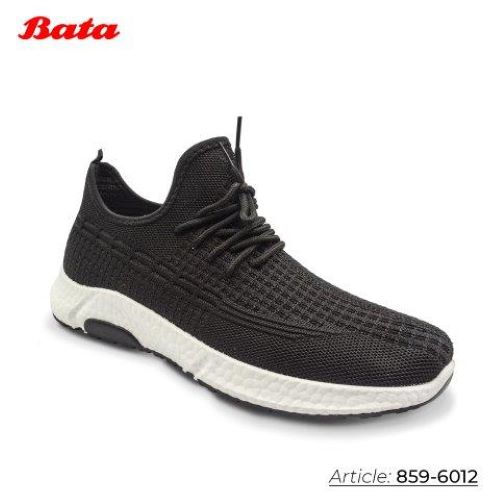 Giày sneaker nam màu đen Thương hiệu Bata 859-6012