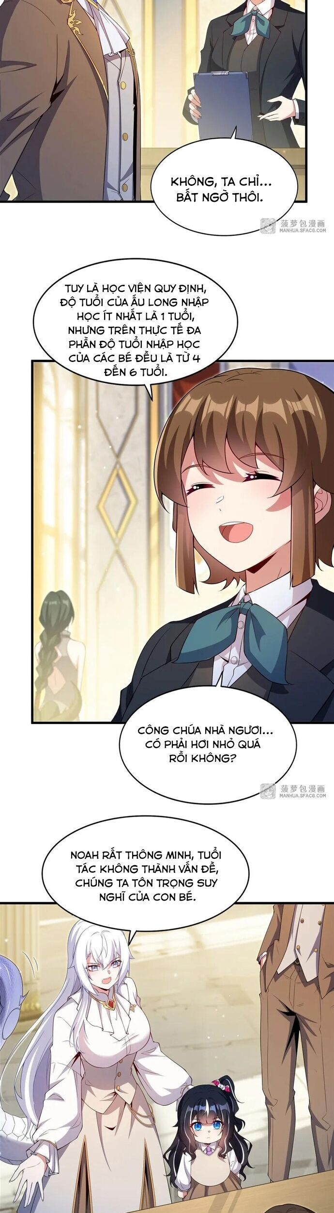 câm miệng đi ác long, ta không muốn trông trẻ với ngươi nữa! chapter 20 5