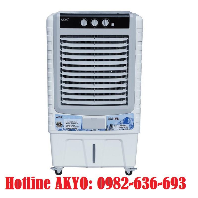 Quạt điều hòa không khí AKYO Inverter AK 80C 8.000m3/h 200W tặng kèm 2 đá khô bảo hành 24 tháng