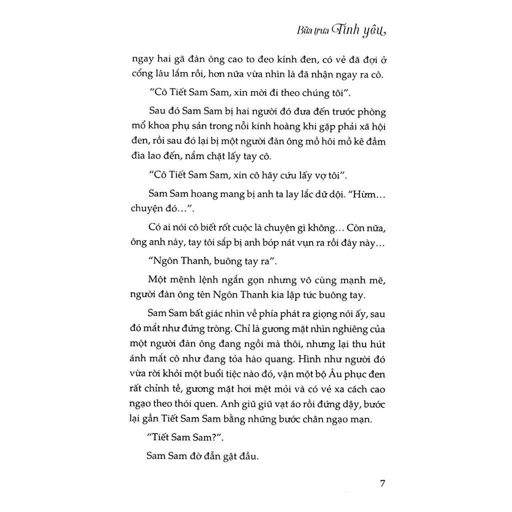 Sách - Bữa Trưa Tình Yêu  - Bổ Sung 5 Ngoại Truyện