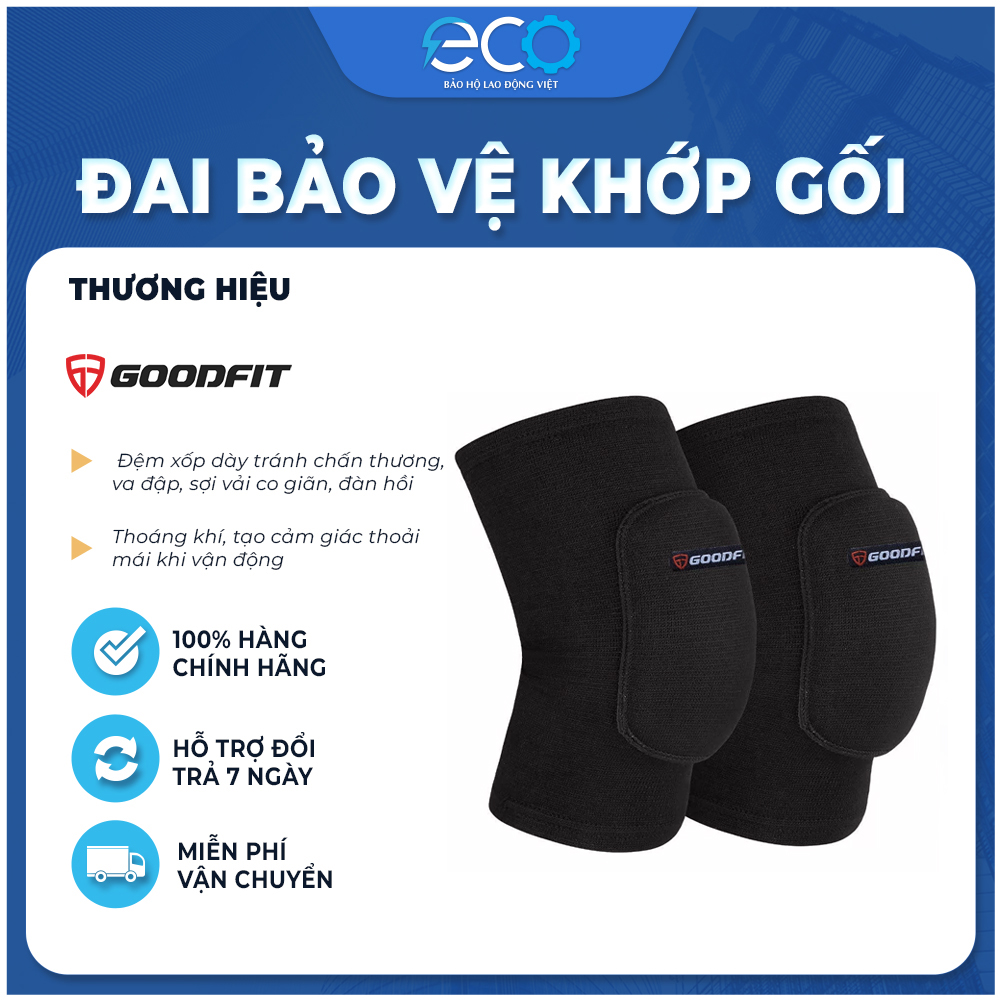Băng bảo vệ đầu gối có đệm 517K chính hãng
