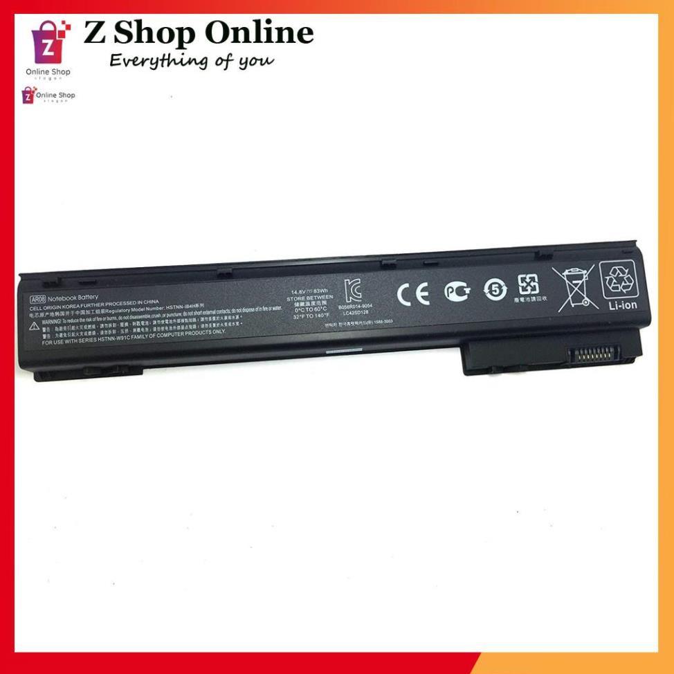 Pin Dùng Cho Laptop HP ZBOOK 15 G1, 15 G2, 17 G1, 17 G2, E7U26AA, E7U26UT, AR08XL, 708455-001