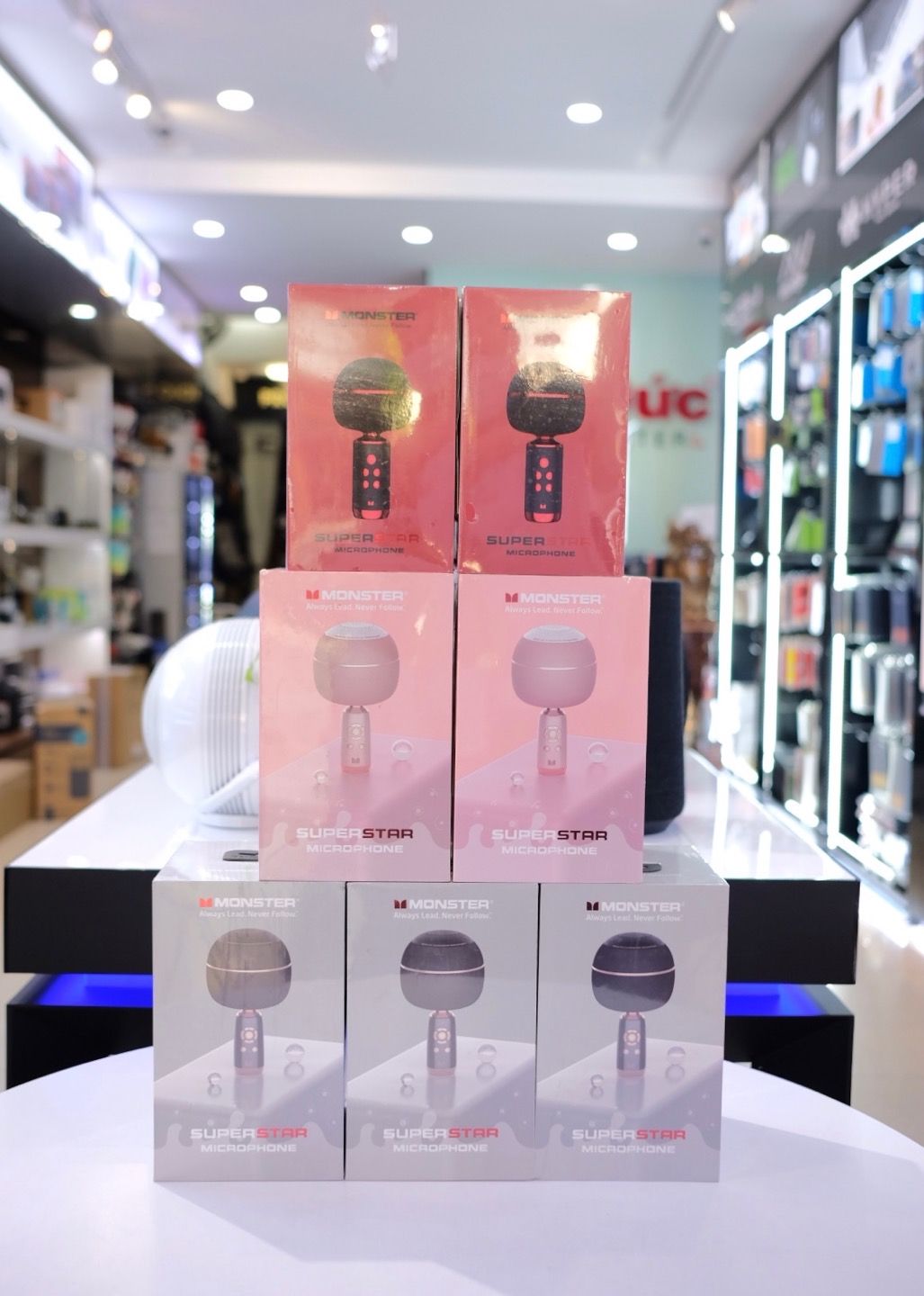 Micro Karaoke Tích Hợp Loa Bluetooth Monster M97 - Hàng Chính Hãng