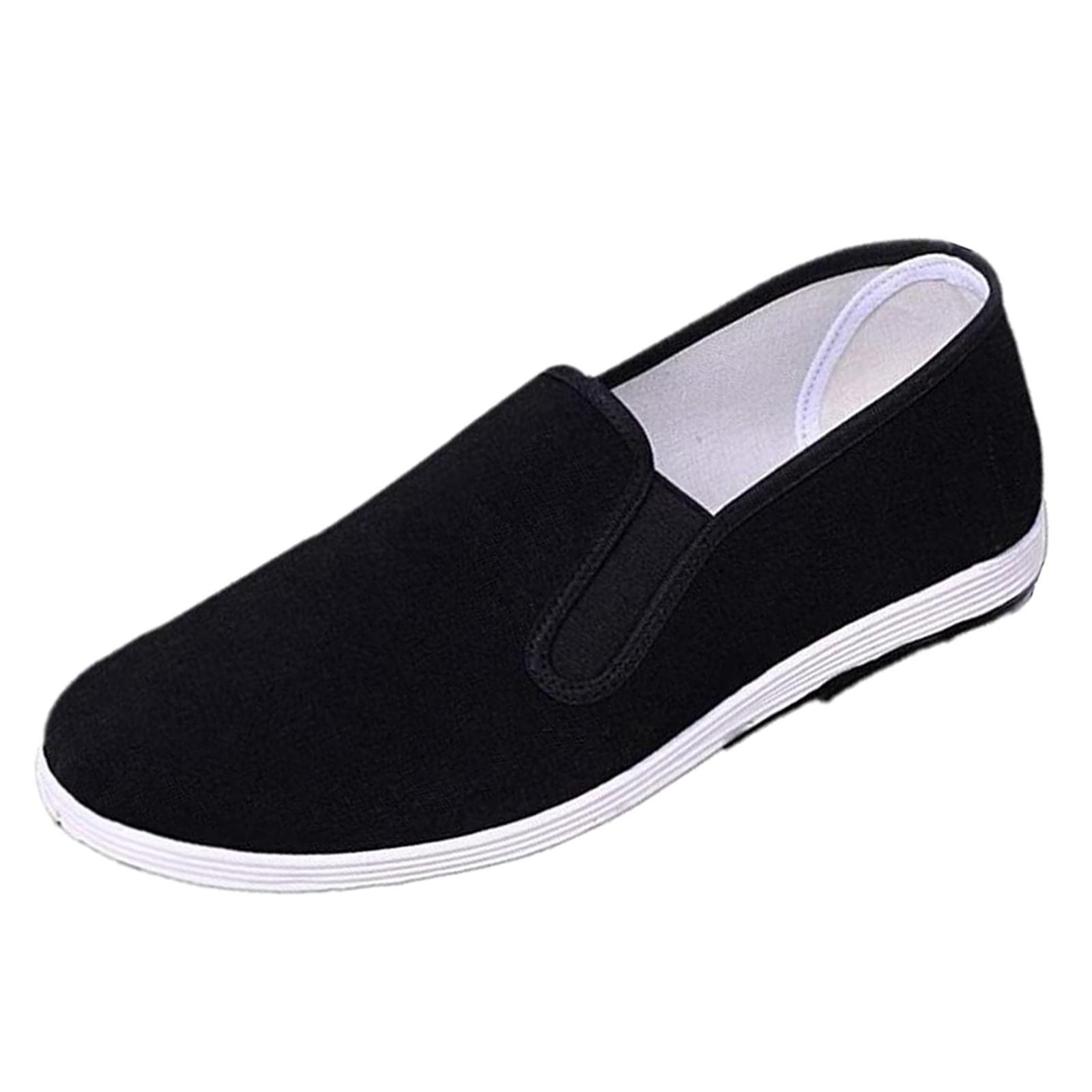 Chinese Traditional Kung Fu Martial Arts Tai chi Slipper Shoes Black 39