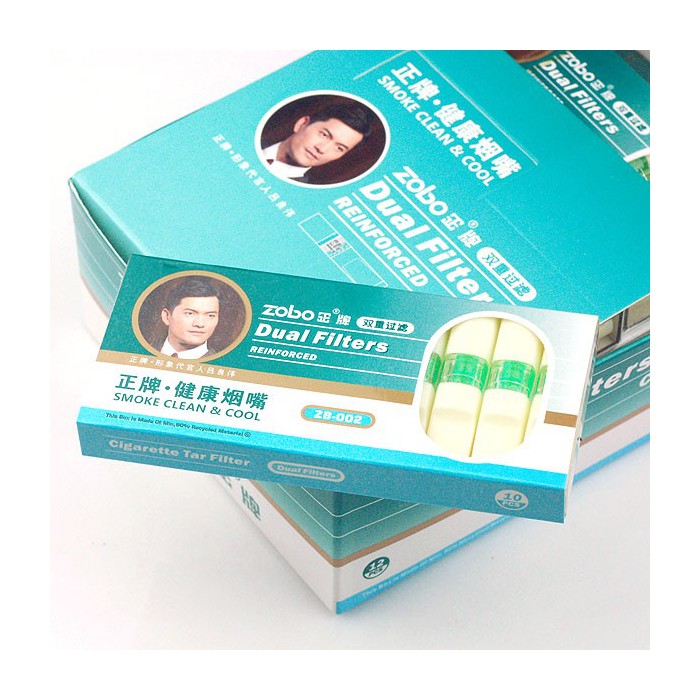 Đầu Lọc Thuốc 10 Lọc Dùng 1 lần ZoBo ZD 002 Công Nghệ Nhật Bản