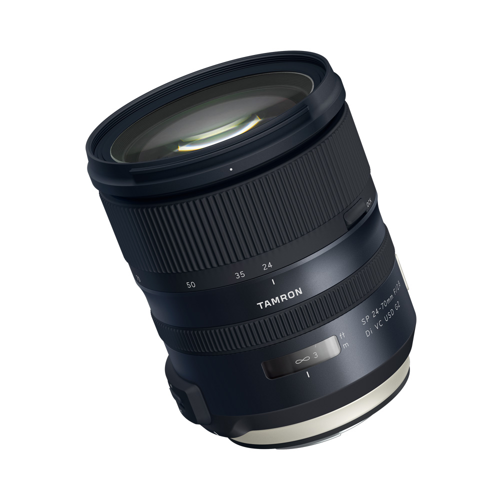 ống kính máy ảnh hiệu Tamron SP AF 24-70mm F2.8 Di VC USD G2 - Canon (A032E)/Nikon (A032N) - HÀNG CHÍNH HÃNG