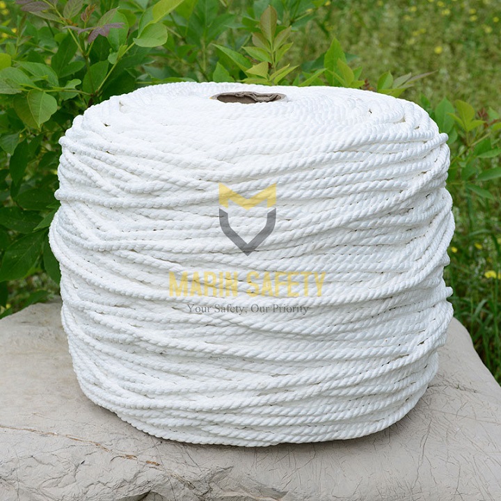 Cuận Dây thừng ,dây chạc dài 10 M nylon 6 li , 8 li bền dai dùng buộc tàu, công trường, nông nghiệp...