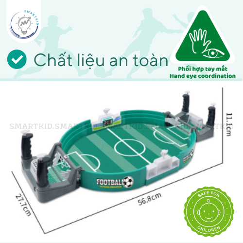 Bàn chơi bóng đá mini - Đồ chơi thể thao cho bé 6+