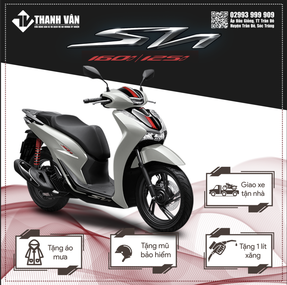 Xe máy Honda SH160i 2023 Phiên bản Thể Thao