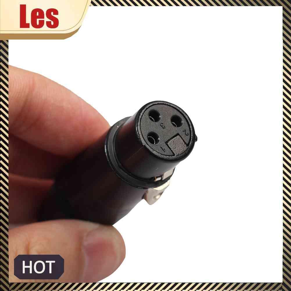 Set 10 Đầu Nối Dây Cáp Âm Thanh XLR 3Pin