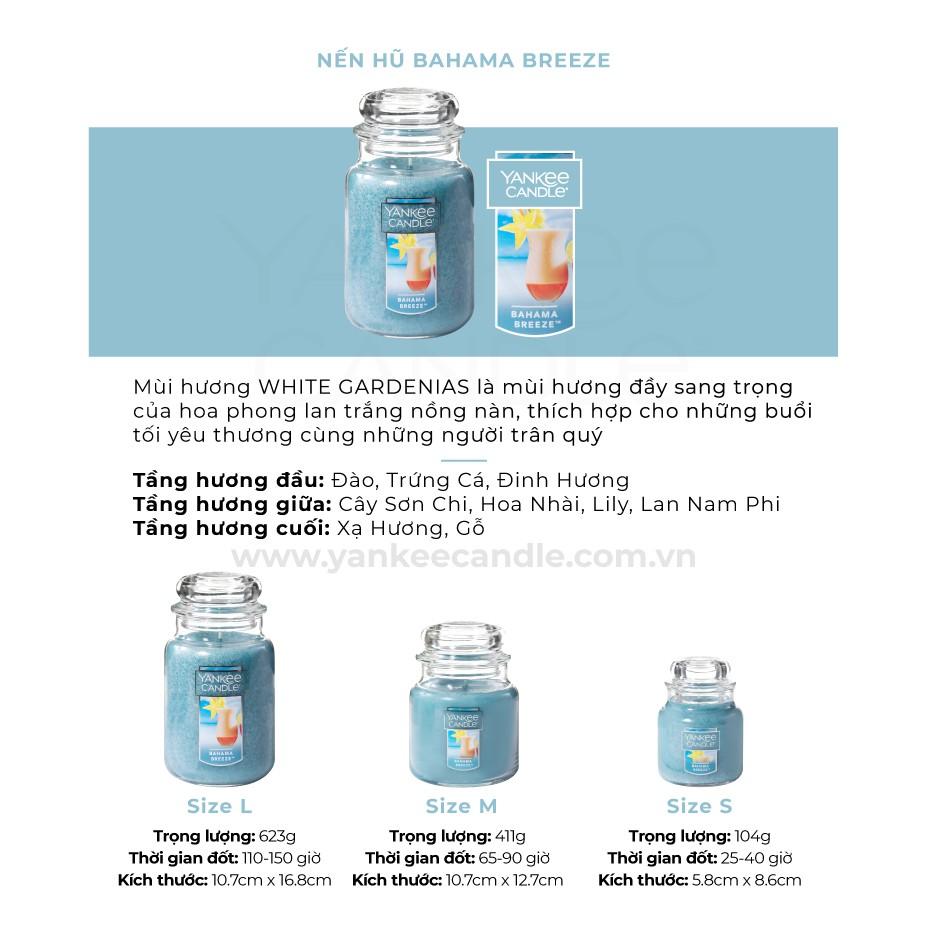 Nến hũ Yankee Candle size M - Bahama Breeze