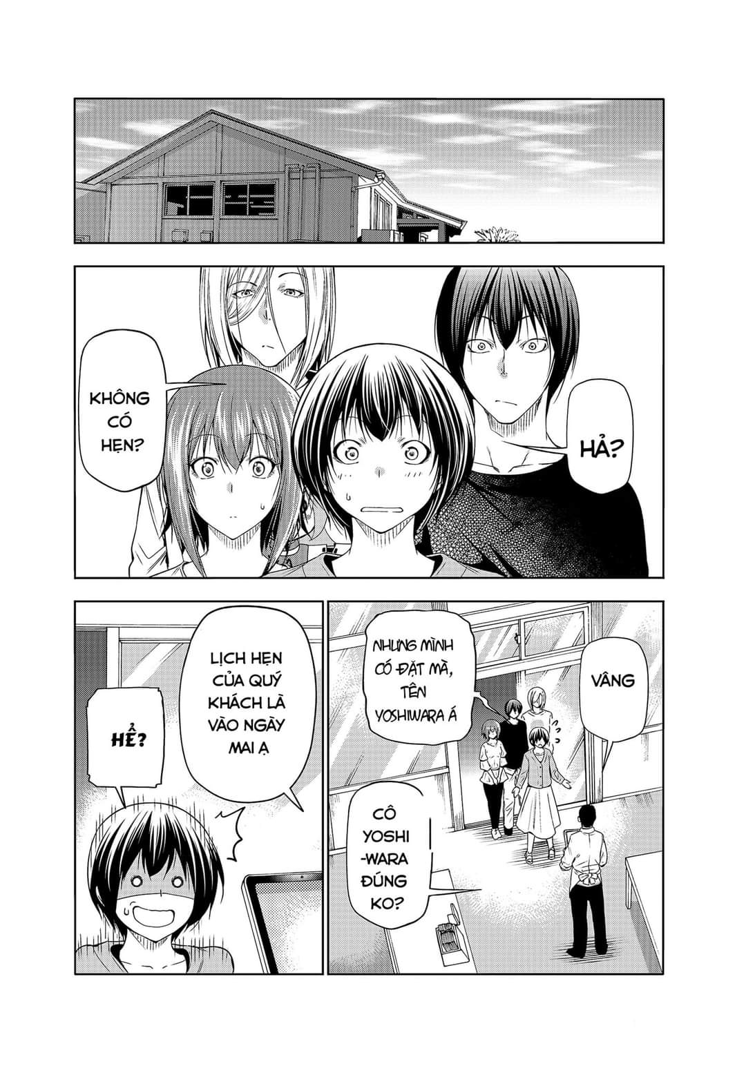 cô gái thích lặn - grand blue chapter 82 11