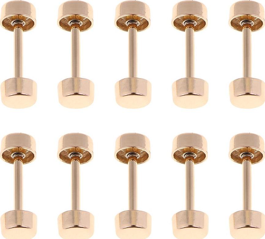 10 Chiếc Sắt Đinh Tán Vít Da Thủ Công Đai Hành Lý Phần Cứng Phụ Kiện