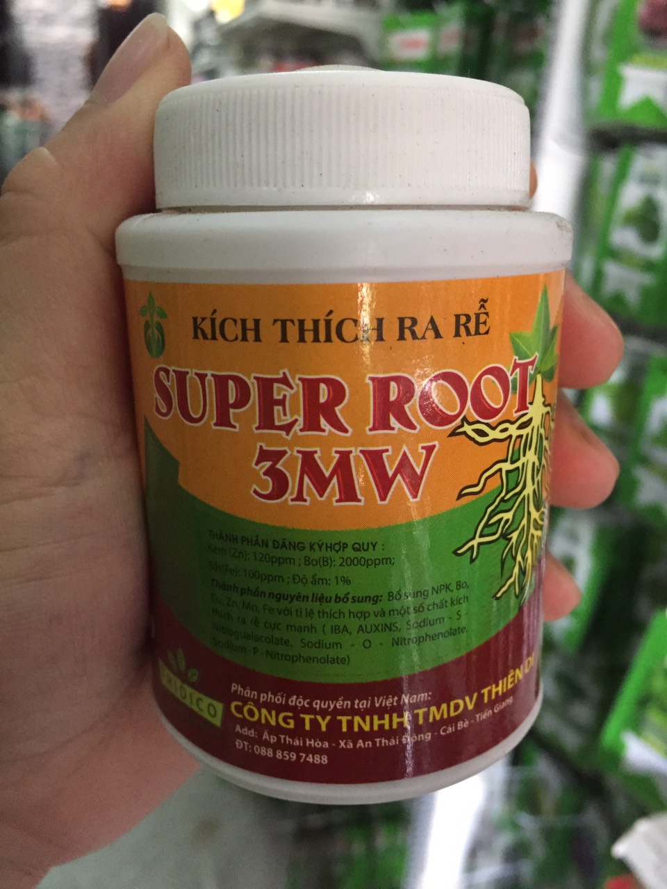 Phân bón kích ra rễ Super Root 3MW 100g