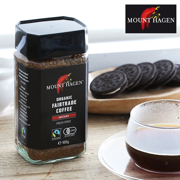 Cà phê hòa tan hữu cơ 100g - Mount Hagen