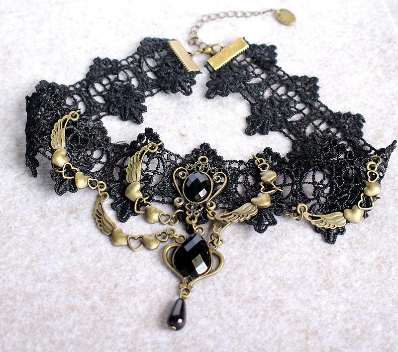 Bộ chocker dự tiệc 2 món sang trọng, quý phái