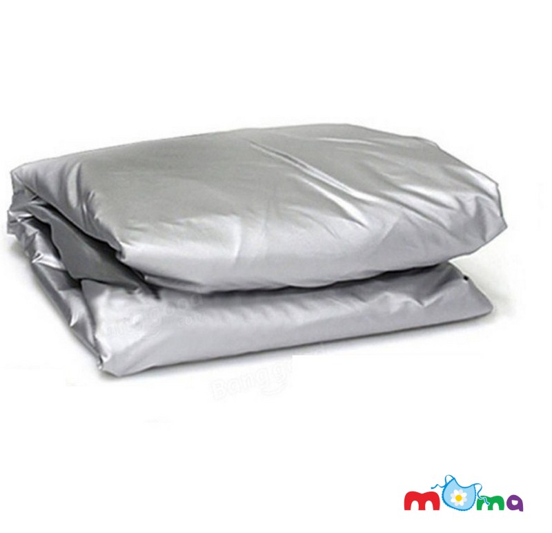 Bạt phủ xe ô tô một lớp vải dù Polyester Oxford Fabric chống thấm nước hoàn hảo che xe ôtô 4 chỗ đến 7 chỗ
