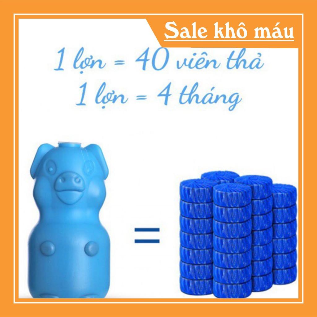 LỌ THẢ BỒN CẦU HÌNH CON LỢN