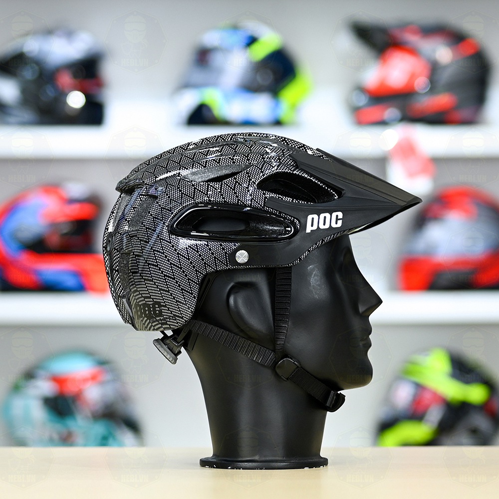 Nón Bảo Hiểm Xe Đạp POC P07 Freesize có mái che nắng - Helmets 4U