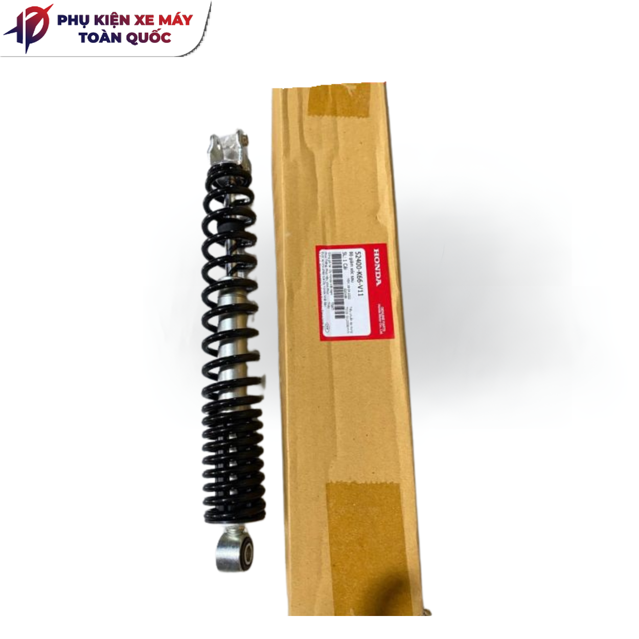 Giảm xóc sau Honda phuộc sau Airblade 125 màu đen- 52400K66V11