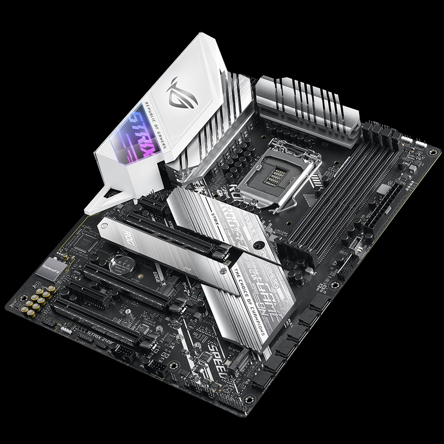 Bo Mạch Chủ Mainboard ASUS ROG STRIX Z490-A GAMING - Hàng Chính Hãng