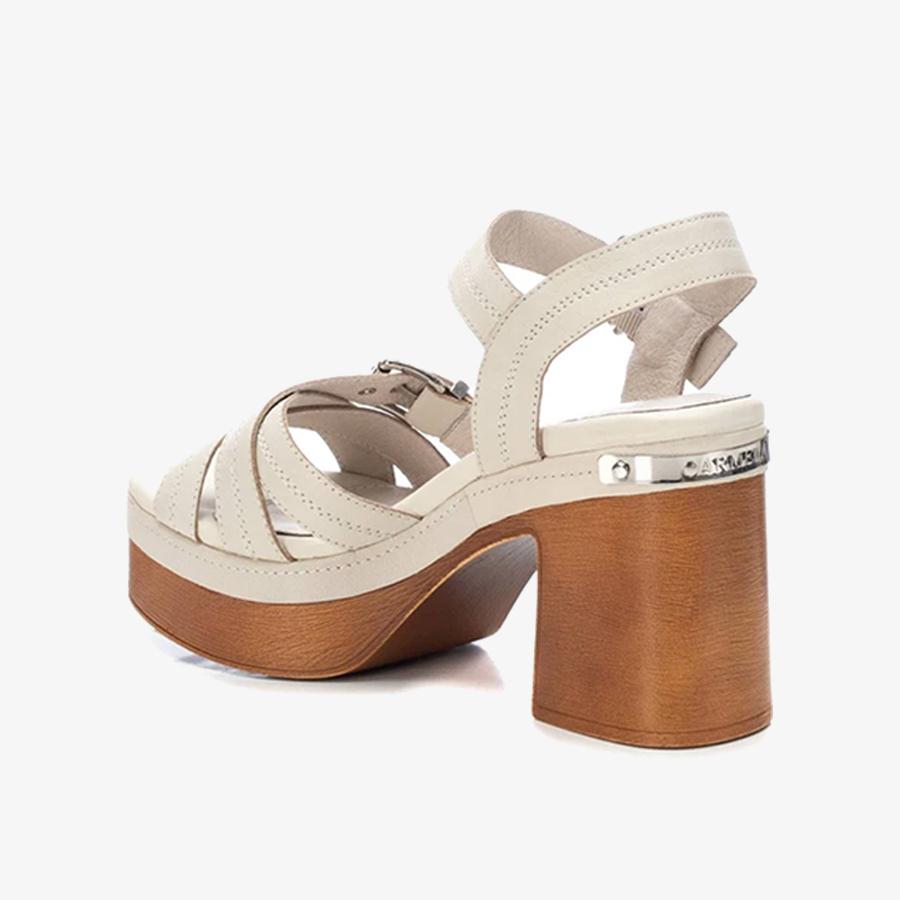 Giày Cao Gót Nữ CARMELA Ice Leather Ladies Sandals