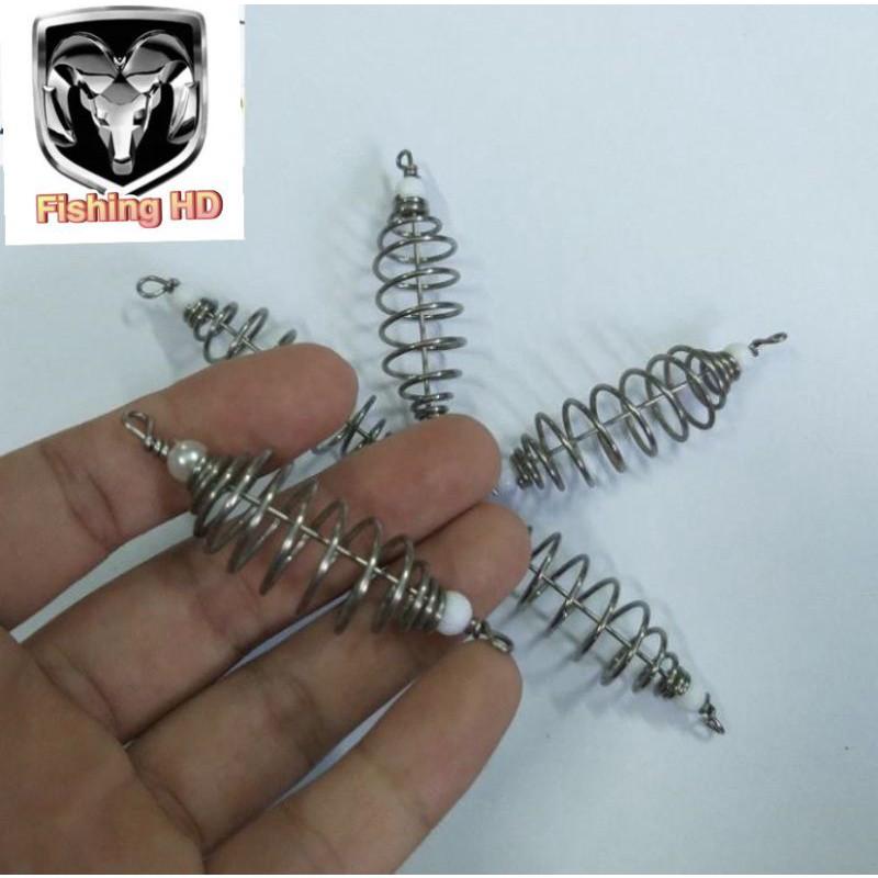 Combo 5 Lò Xo Lăng Xê Lò Xo Câu Lăng Xê Thép Siêu Bền Giá Rẻ PK22 đồ câu FISHING_HD